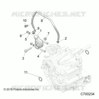 DRIVE TRAIN, MAIN SCATOLA INGRANAGGI MONTAGGIO