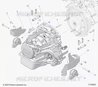 TRASMISSIONE, TRANSMISSION MOUNTING