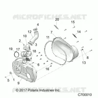 TRASMISSIONE, CLUTCH COVER AND DUCTING