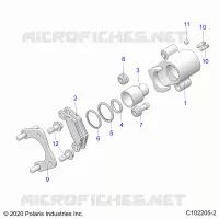BRAKES, PINZA POSTERIORE