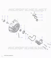 ENGINE, SISTEMA DI RAFFREDDAMENTO AND WATER PUMP