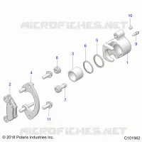 BRAKES, PINZA POSTERIORE