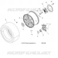 RUOTE, REAR AND HUB