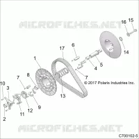 TRASMISSIONE, SECONDARY CLUTCH