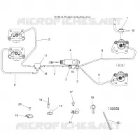 BRAKES, BRAKE LINES AND CILINDRO PRINCIPALE
