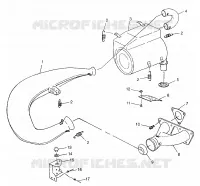 IMPIANTO DI SCARICO 700 RMK 0970966, 700 SKS 0970566 and EUROPEAN 700 SKS E97056 (4938573857C004)