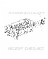 MOTORE, COVER, 3RD PTO