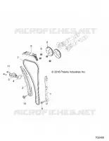 CAM CATENA AND TENSIONER