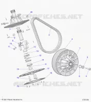 TRASMISSIONE, SECONDARY CLUTCH