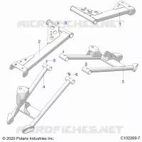 SOSPENSIONE POSTERIORE CONTROL ARMS