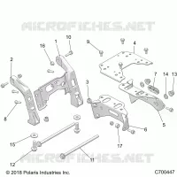 TELAIO, MOUNTING, FRONT GEARCASE