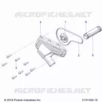 MOTORE, WATERPUMP IMPELLER AND COVER