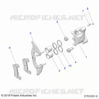 FRENO ANTERIORE CALIPER