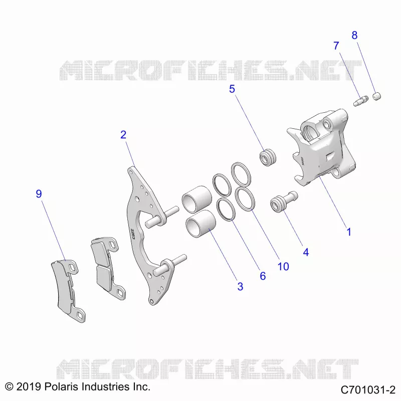 FRENO ANTERIORE CALIPER