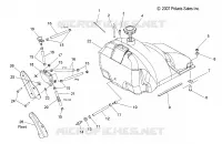 SISTEMA DI ALIMENTAZIONE CARBURANTE, CARBURANTE TANK and PUMP