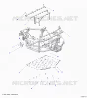 CHASSIS, MAIN FRAME AND SCIARED PLATES