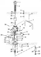 CARBURATORE ULTRA SPX 0975678, ULTRA SPX SE H975678 AND EUROPEAN ULTRA SPX S (4939533953D001)