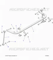 SUSPENSION, REAR BARRA DI STABILIZZAZIONE