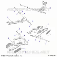 SOSPENSIONE POSTERIORE CONTROL ARMS