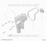 MOTORE, WATERPUMP IMPELLER AND COVER