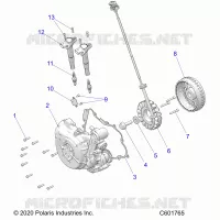 ELETTRICO, IGNITION SYSTEM, W/STATOR COVER