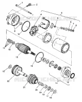 INIZIARE IL MONTAGGIO DEL MOTORE SLT 750 B944170 (4925942594030A)