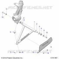 SUSPENSION, A-ARM AND PAVONEGGIARSI MOUNTING