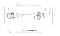 DRIVE TRAIN, FRONT PROP ALBERO