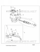 FRENO ANTERIORE BRAKE LEVER AND MASTER CYLINDER