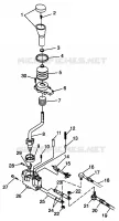 selettore di marcia XPLORER 400L W98CC38C (4945414541C011)