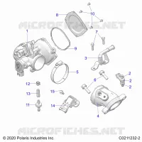 ENGINE, CORPO FARFALLATO AND FUEL RAIL