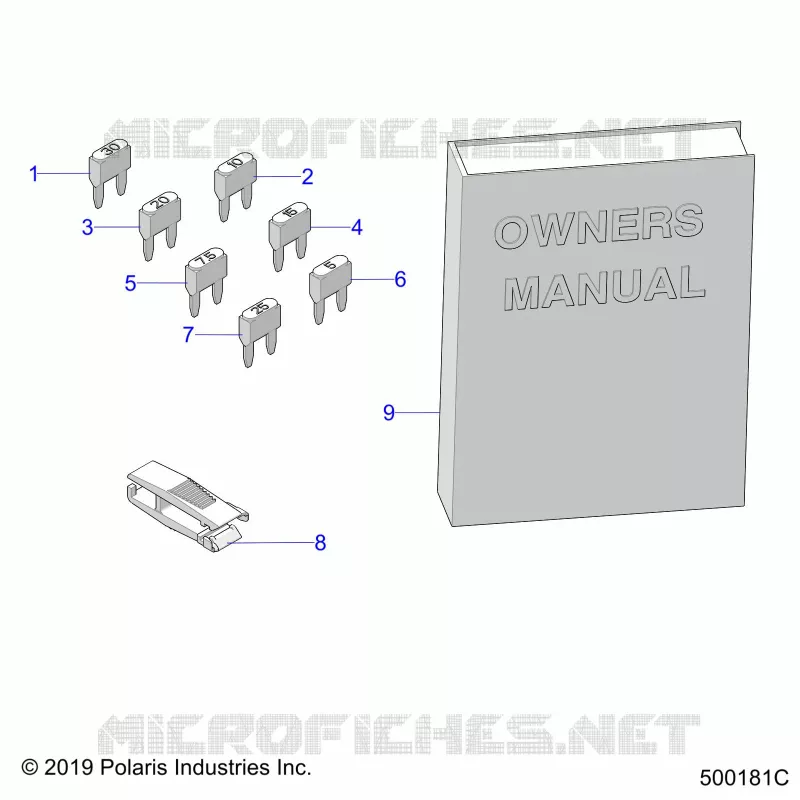 REFERENCE, MANUALE DEL PROPRIETARIO AND TOOL KIT