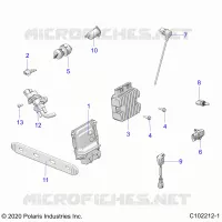 ELETTRICO, SWITCHES, SENSORS, ECU AND CONTROL MODULES