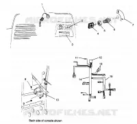 ACCENSIONE   cablaggio 500 EFI SKS 0962574, 500 EFI RMK 0962974, and EUR (4931983198A014)