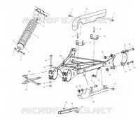 POSTERIORE SWING ARM   SHOCK
