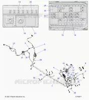 ELETTRICO, WIRE HARNESS, CHASSIS, STANDARD