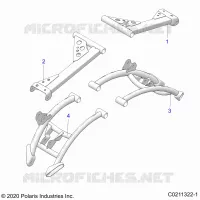 SOSPENSIONE POSTERIORE CONTROL ARMS