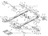SOSPENSIONE ULTRA TOURING 0975378 and EUROPEAN ULTRA TOURING E975378 (4938133813C002)