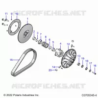 TRASMISSIONE, SECONDARY CLUTCH