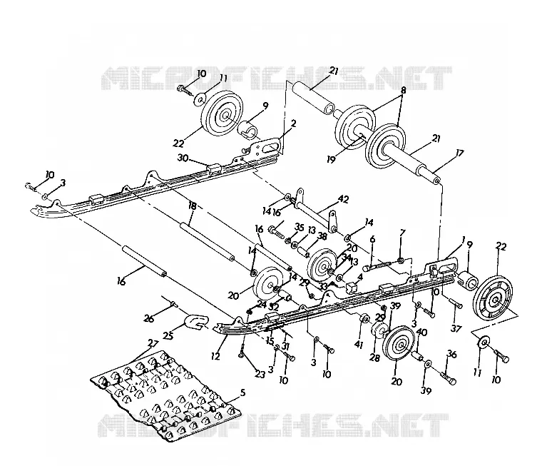 SOSPENSIONE 500 SPX (4922552255023A)