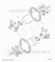 SUSPENSION, PORTAPACCHI POSTERIORE AND HUB