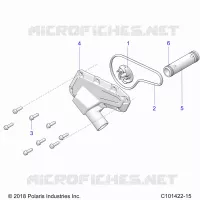 MOTORE, WATERPUMP IMPELLER AND COVER