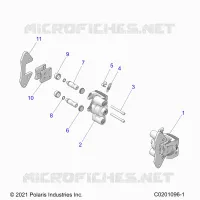 BRAKES, PINZA FRENO ANTERIORE