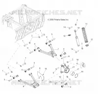 SUSPENSION, Wishbones   AMMORTIZZATORI and POSTERIORE DRIVE