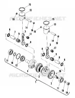 PISTON AND ALBERO MOTORE (400) (4910941094035A)