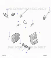 ELETTRICO, SWITCHES, SENSORS, ECU AND CONTROL MODULES