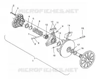 TRASMISSIONE FRIZIONE ASSEMBLY XLT/0930767,XLT SP/0930667    XLT SKS/0930567 (4923012301026A)