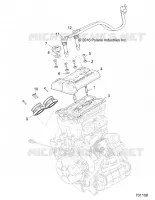 ENGINE, THROTTLE BODY AND VALVOLA COPERTURA