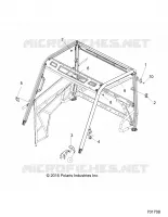 CHASSIS, CAB TELAIO AREA, AND BRAKE EDGE COVER