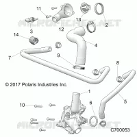 MOTORE, WATERPUMP AND BYPASS